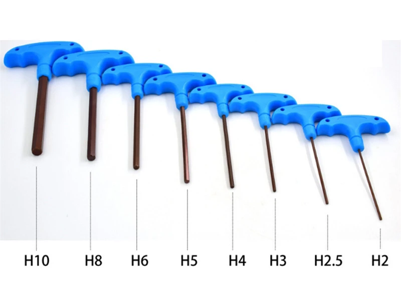 T-shape Plastic handle hex wrench 1 T-shape Plastic handle hex wrench 1