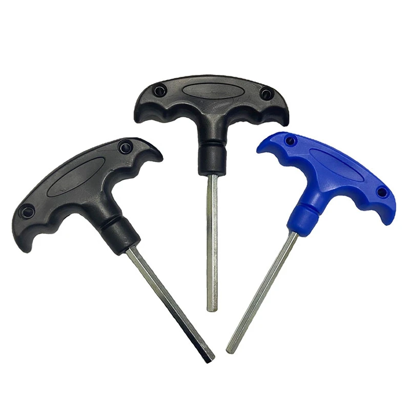 T-shape Plastic handle hex wrench 4 T-shape Plastic handle hex wrench 4
