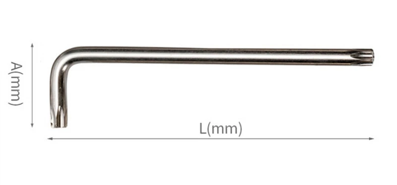 L shape torx wrench 1 L shape torx wrench 1