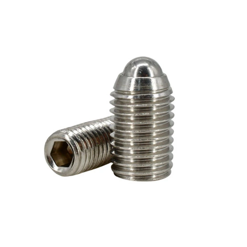 ball nose threaded spring plunger 5