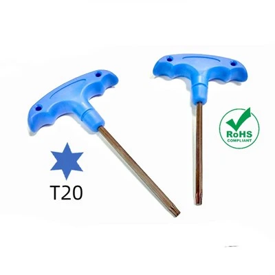 Plastový kľúč Torx s T rukoväťou